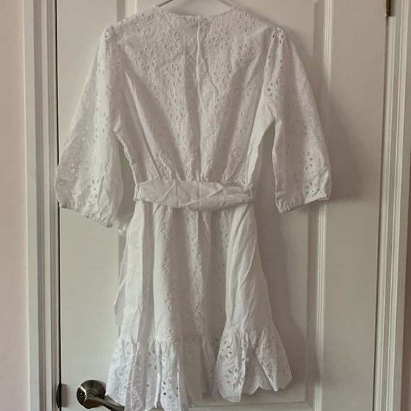 NWT J. Crew white eyelet dress size small - Picture 6 of 7